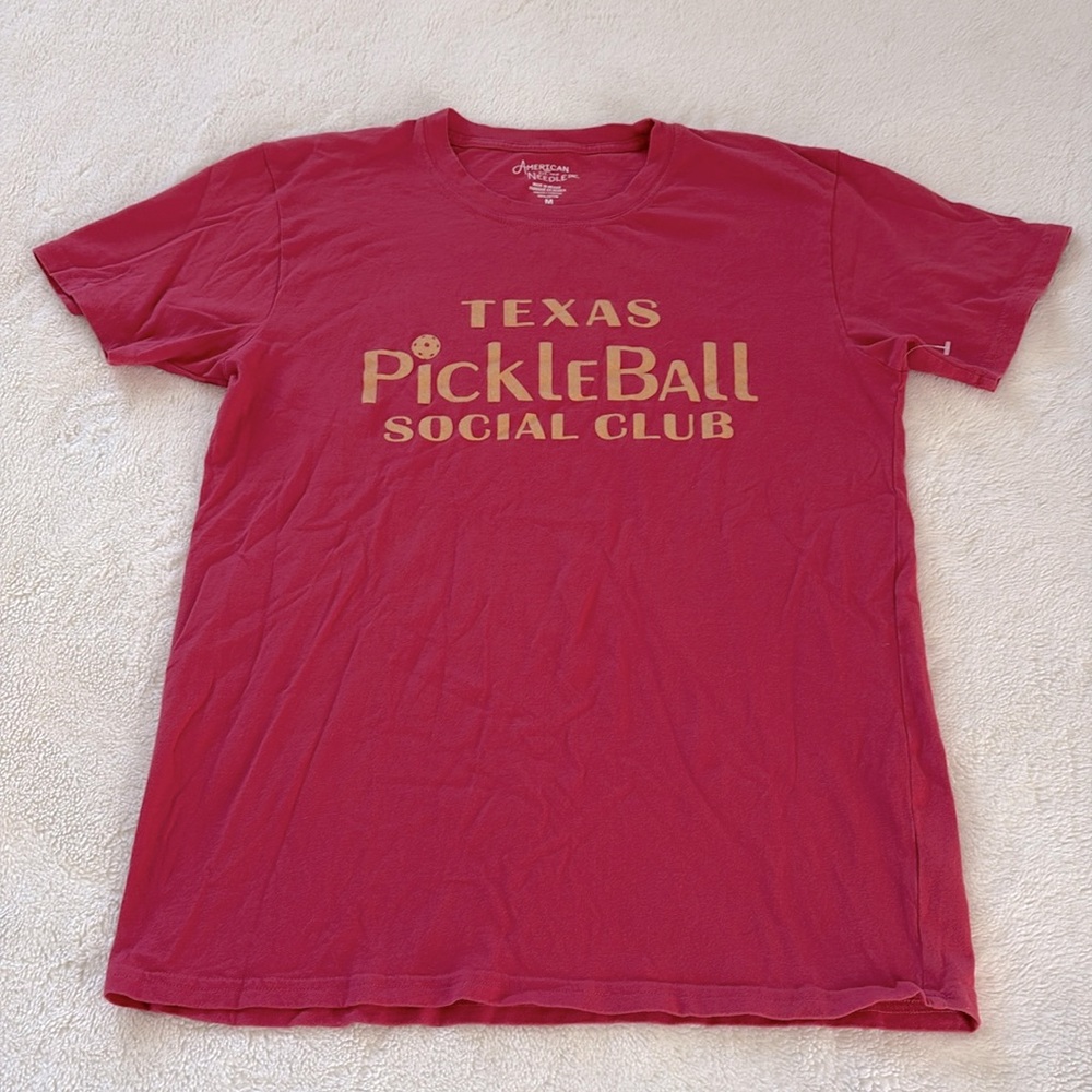 Texas Pickleball Social Club Tee. NWOT Men’s size Medium